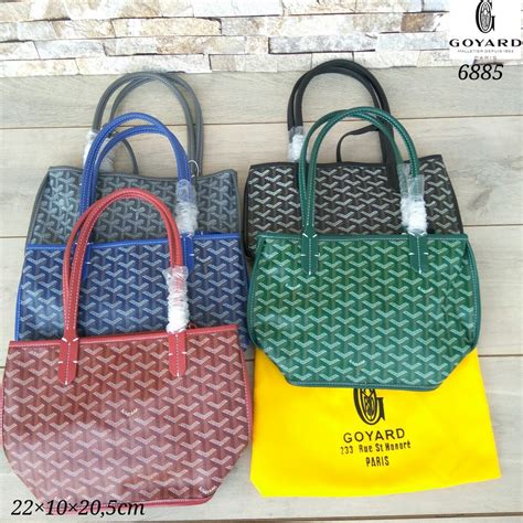 perbedaan tas goyard asli dan palsu|Goyard asli atau asli.